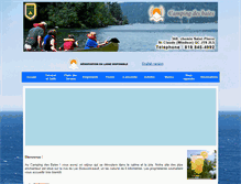 Tablet Screenshot of campingdesbaies.com